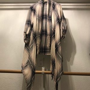 Plaid Kimono